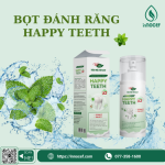 BỌT ĐÁNH RĂNG SÚC MIỆNG HAPPY TEETH