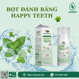 BỌT ĐÁNH RĂNG SÚC MIỆNG HAPPY TEETH