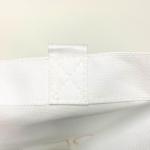 PP Non-Woven White Reusable Shopping Bag for Events – K016