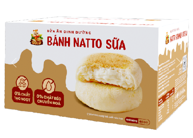 GULU FOODS Natto Milk Cake