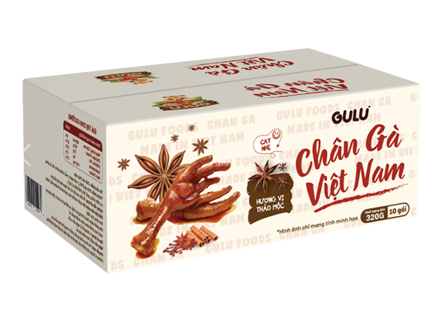 GULU FOODS Dried Cheese with Blueberry Fruit Flavor