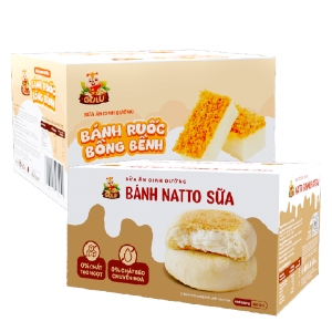Combo (2 Boxes) – GULU FOODS Fluffy Chicken Floss Cake & Natto Milk Cake