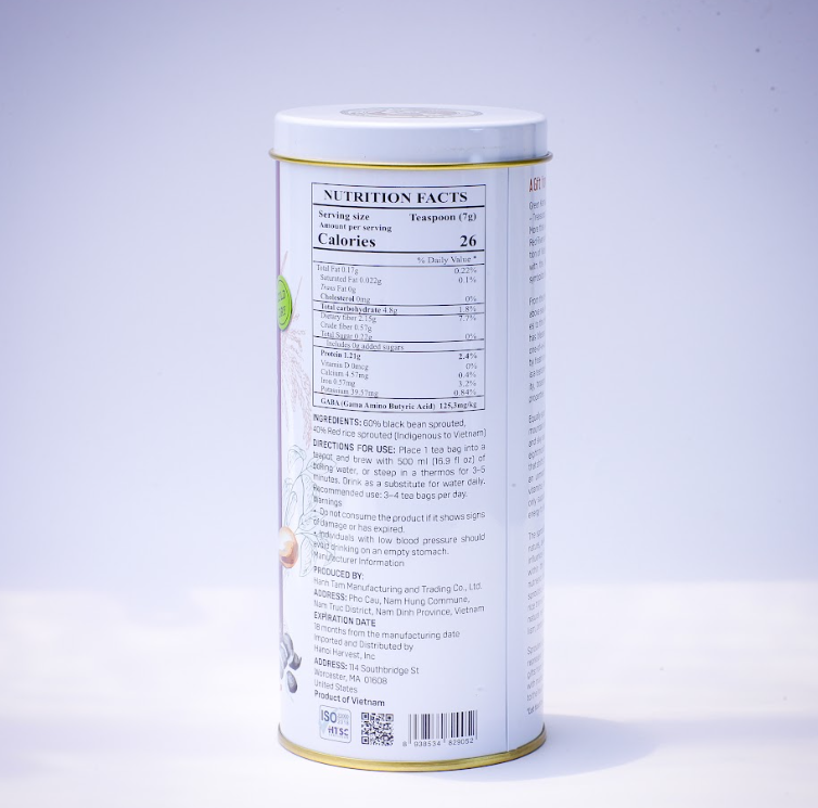 BLACK BEAN SPROUT & RED GERMINATED BROWN RICE TEA