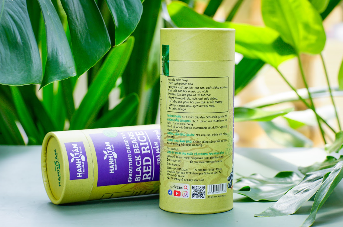 (Tea Bags) BLACK BEAN SPROUT & RED BROWN RICE SPROUT TEA