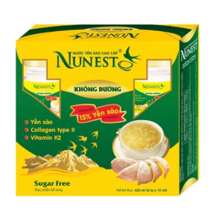 Nunest Premium Sugar-Free Bird’s Nest Drink for Adults