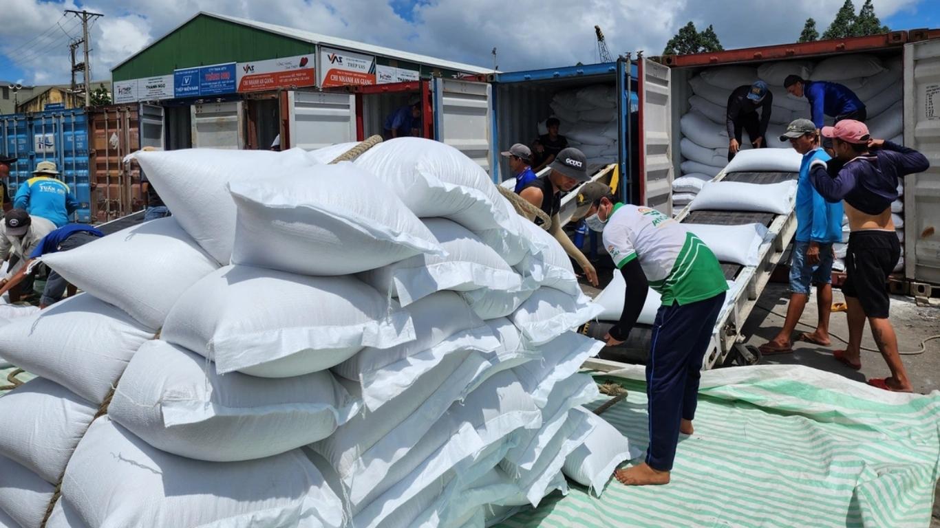 xuất khẩu gạo sang trung quốc